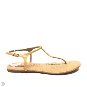 Sandals Designer By Tory Burch In Beige, Size: 10.5 Strong Step Airflow Ventilation Channels