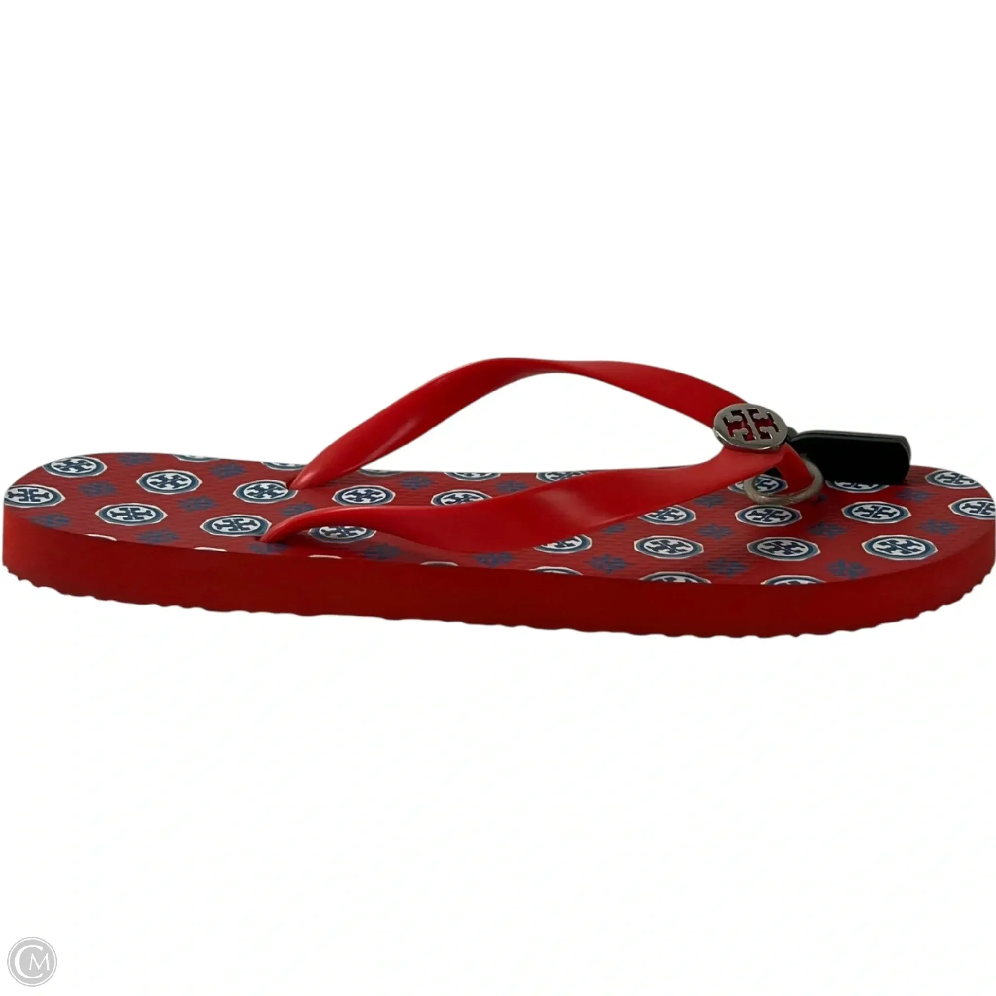 Sandals Designer By Tory Burch In Red, Size: 10 Autumn Tone