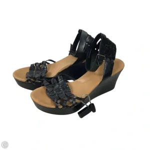 City Bright Match Fit Sandals Designer By Ugg In Black, Size: 7.5