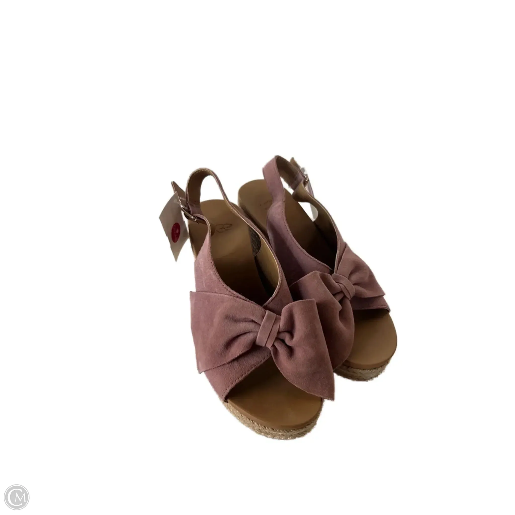 Sandals Designer By Ugg In Pink, Size: 6 Neutral Glow