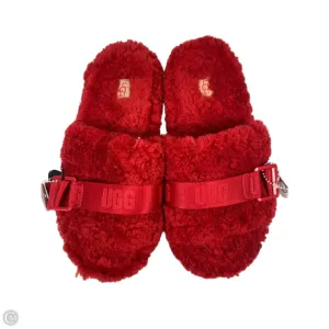 Stage Glow Sandals Designer By Ugg In Red, Size: 9
