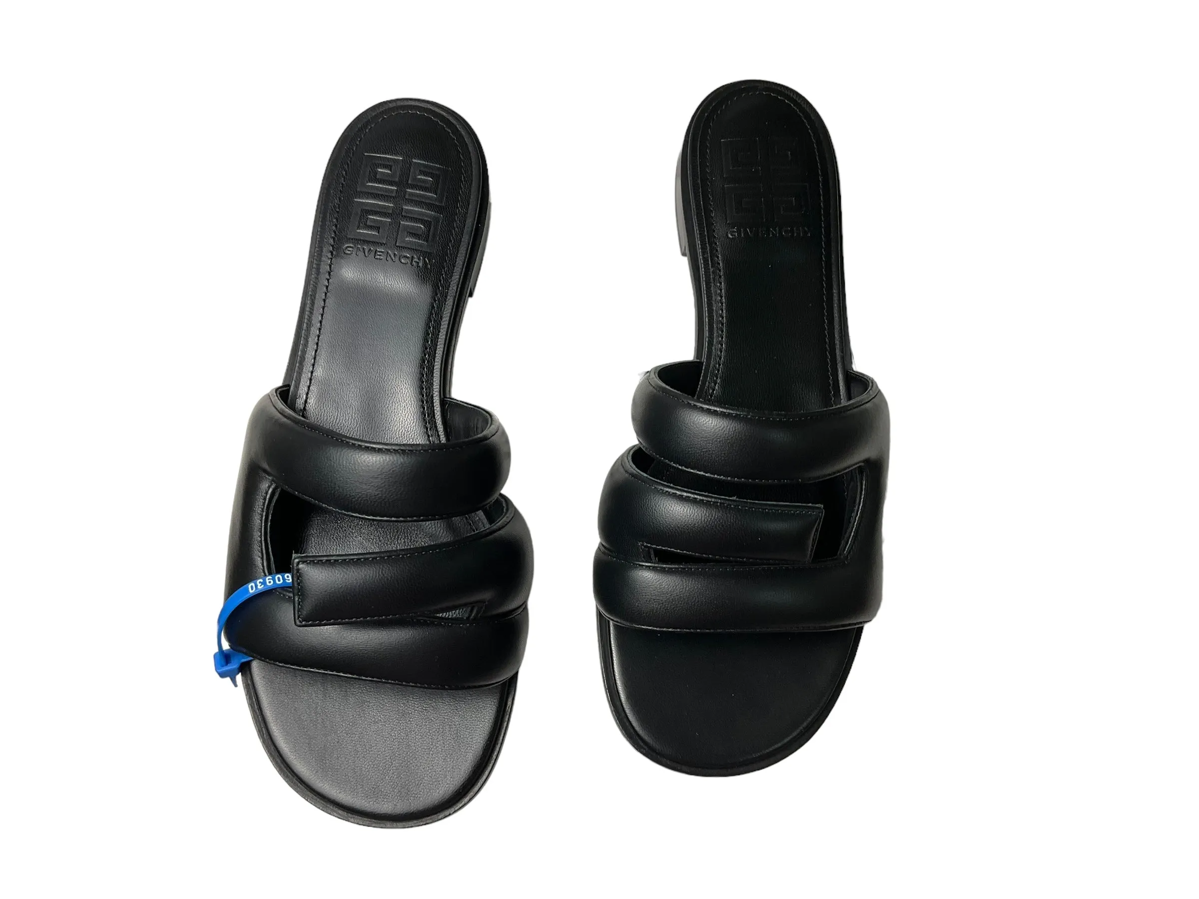 Foam Lining Trail Running Sandals Luxury Designer By Givenchy In Black, Size: 8