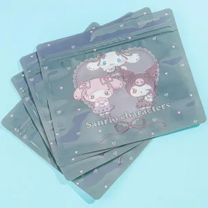 Sanrio Characters Ururu Heart B7 Zip Bag Set - 4 pcs