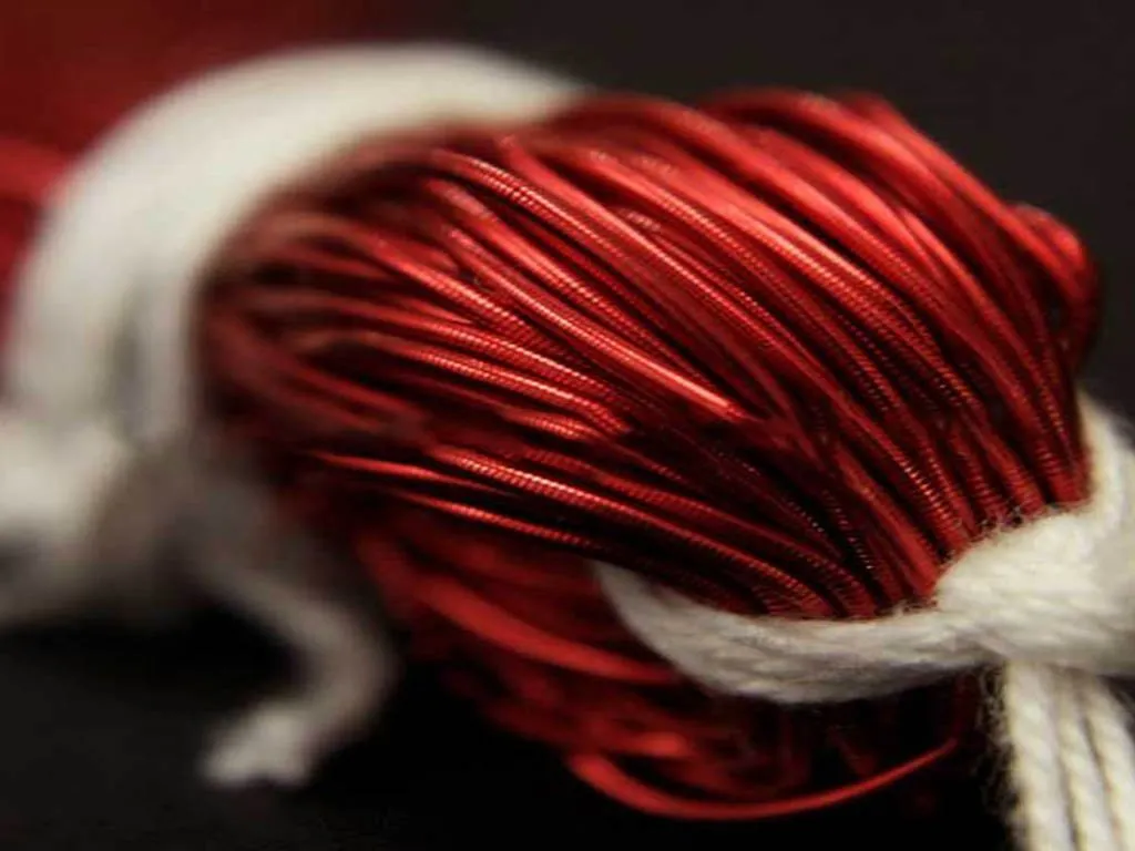 Scarlet Red Dabka / French Wire (Wholesale)