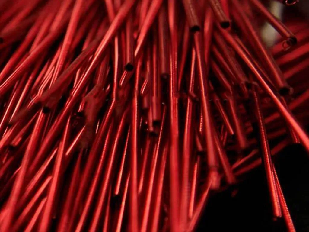 Scarlet Red Dabka / French Wire (Wholesale)