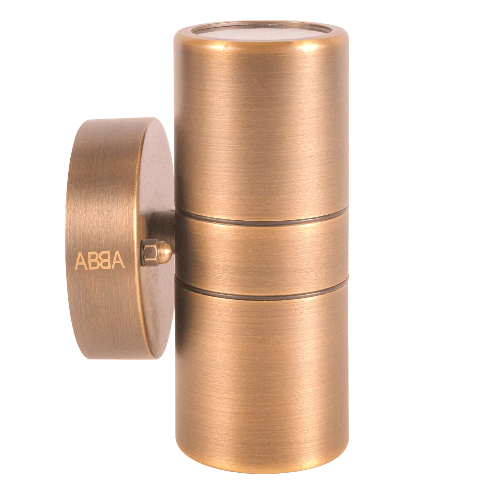 SCB05 LED Cylinder Up Down Light 2 Directional Brass Sconce Lighting