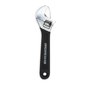 sci-fi fantasy adjustable wrench (black)