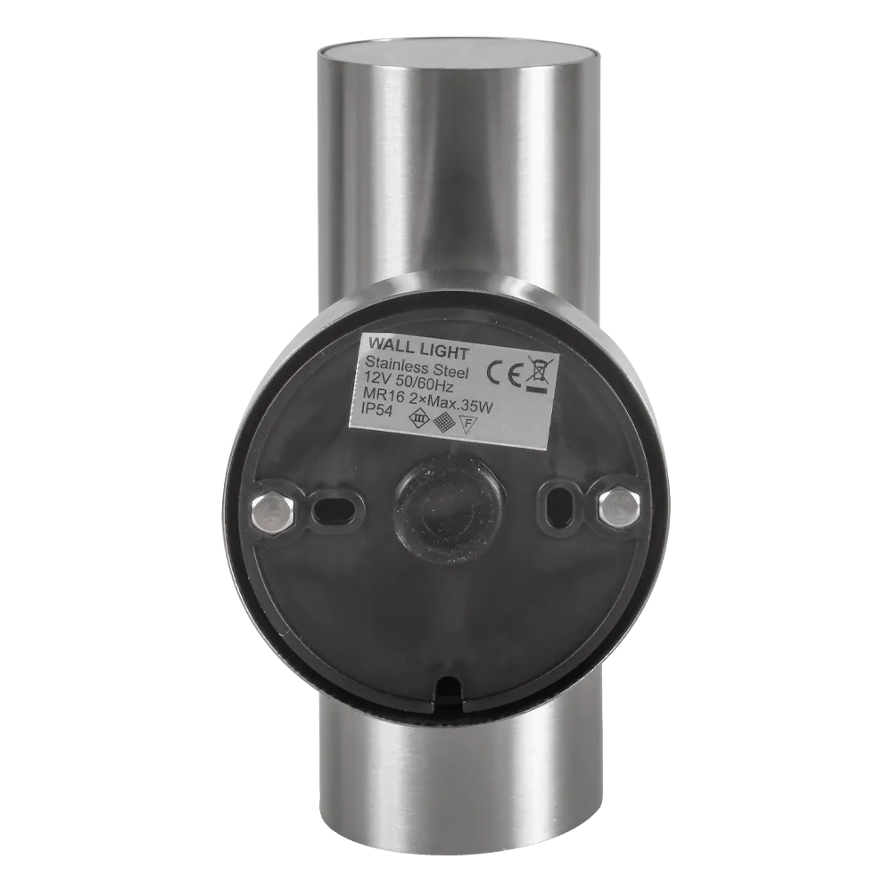 SCS06 LED Stainless Steel Cylinder Up Down Light 2 Directional Sconce Lighting