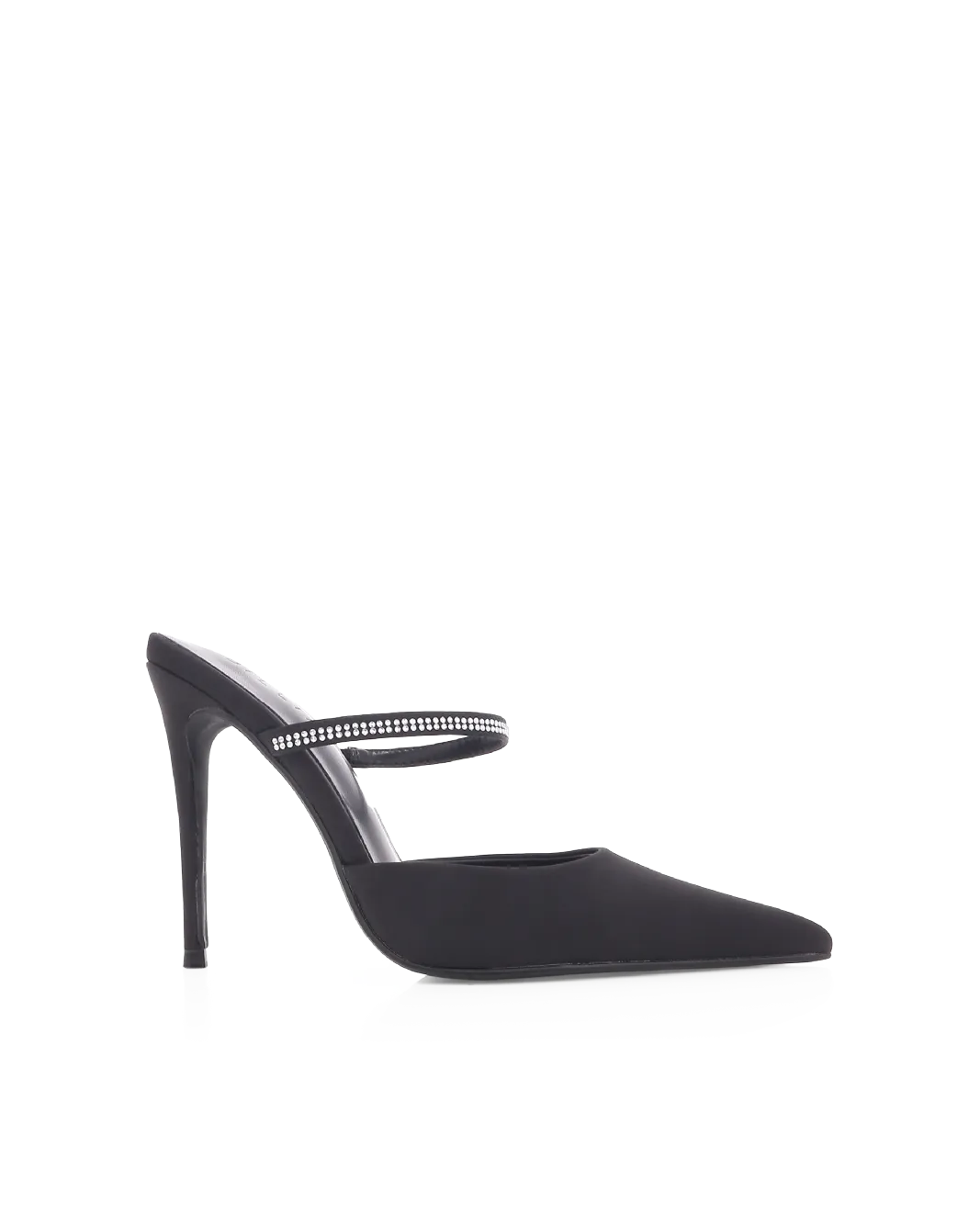 GIANELLA - BLACK SATIN Shopping Glam