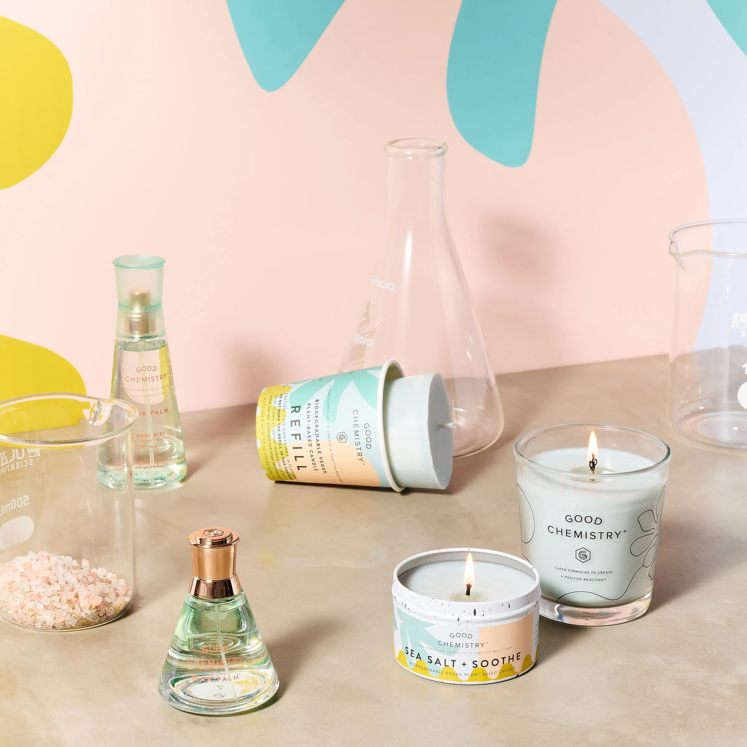 Sea Salt   Soothe Recyclable Tin Candle