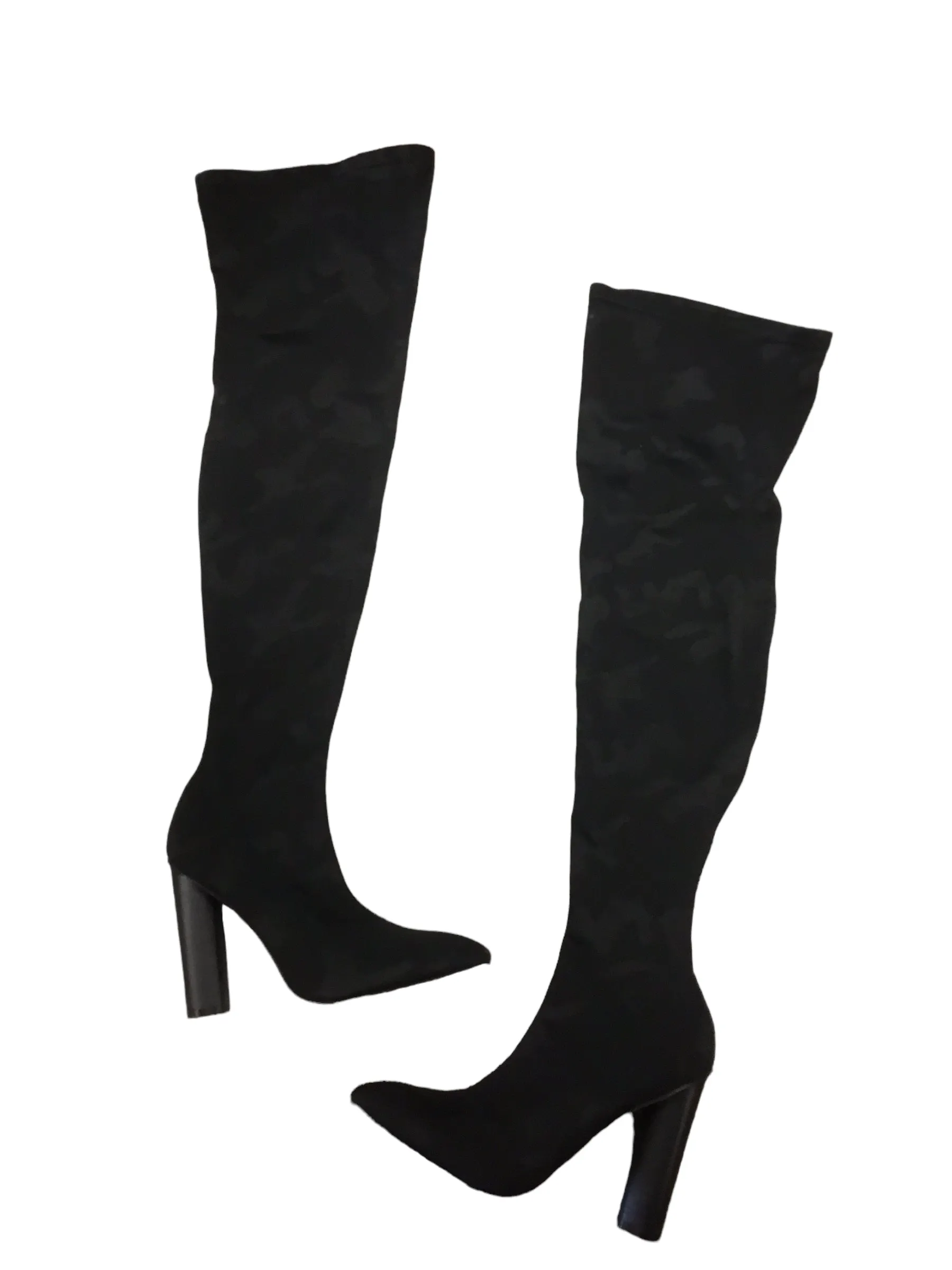 Boots Knee Heels By Clothes Mentor  Size: 7 Stable Support Snowy Path Trail Strength