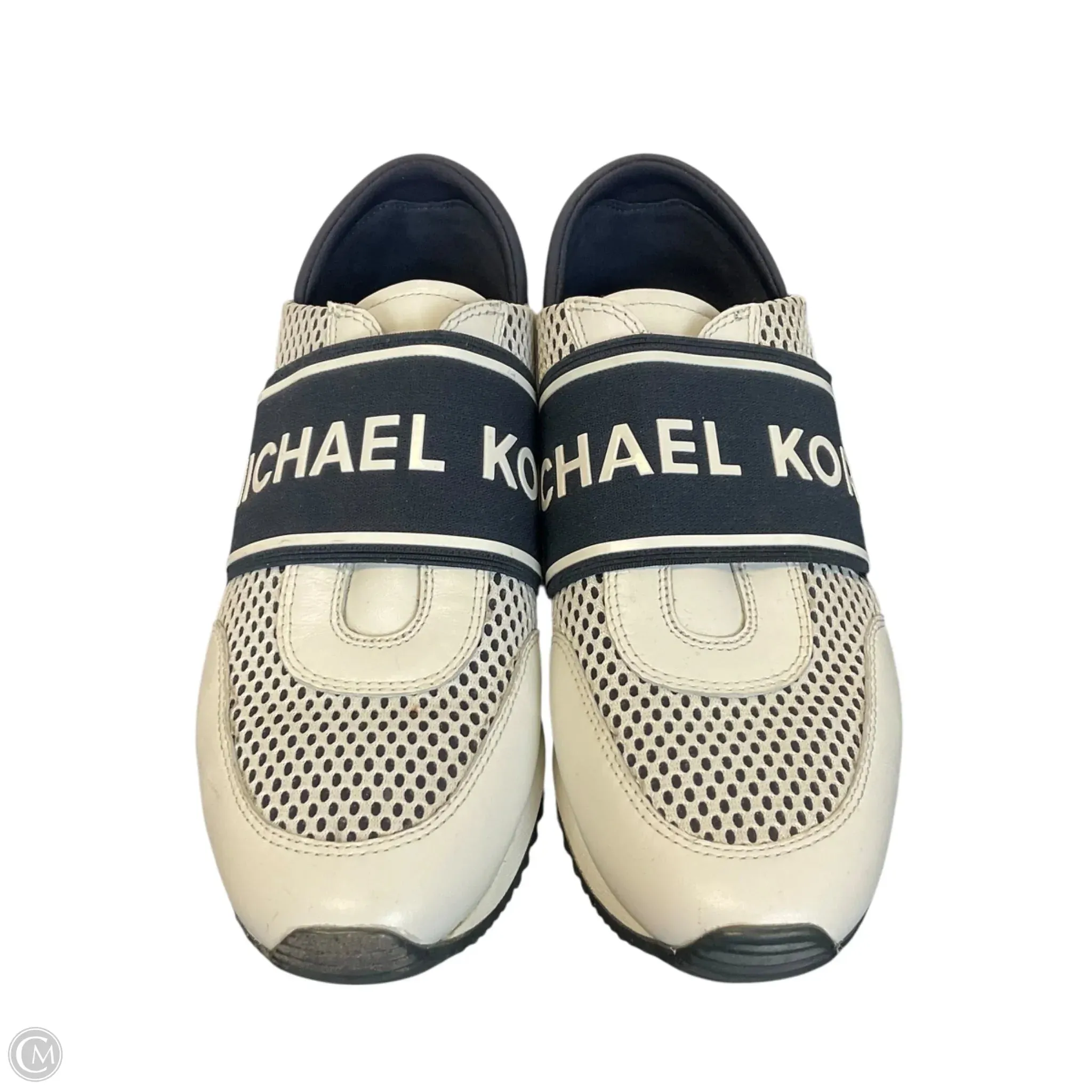 Shoes Designer By Michael Kors In Blue & White, Size: 6.5 Dynamic Flex Construction