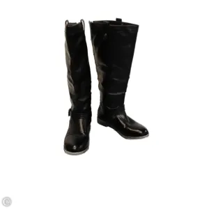 Heavy Use Boots Knee Flats By Clothes Mentor In Black, Size: 5.5