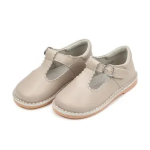 Selina Scalloped MJ, Almond