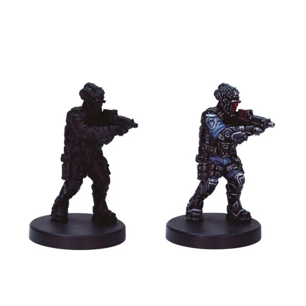 Set Cyberpunk Red Lawmen Game Color Vallejo