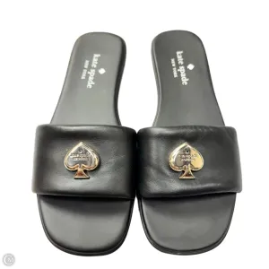 Sandals Designer By Kate Spade In Black, Size: 7.5 Neutral Alignment Design