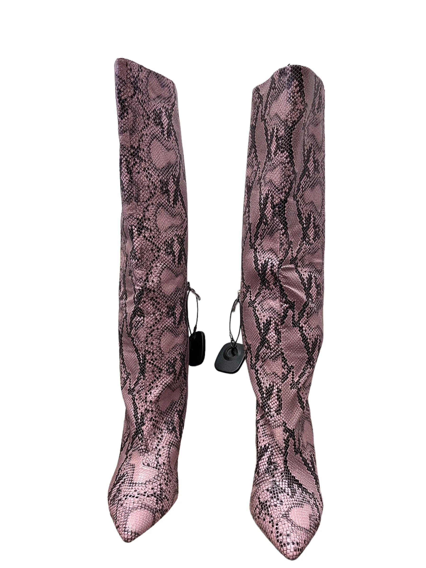 easy to remove Comfort collar Boots Knee Heels By Clothes Mentor  Size: 8.5