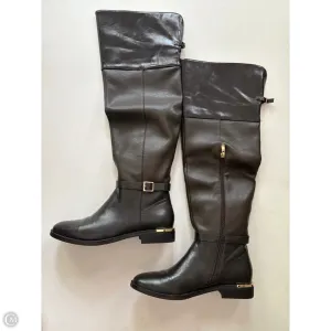 Boots Knee Heels By Torgies In Brown, Size: 8.5 Seamless Comfort Windy Weather