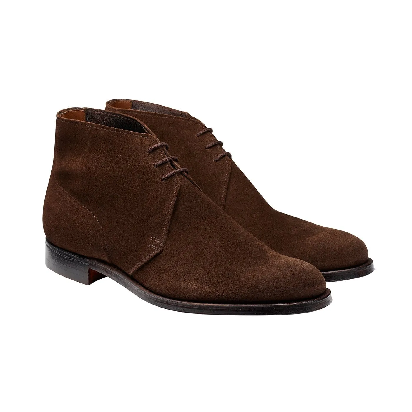 Chukka Dark Brown Suede Comfy Cushion
