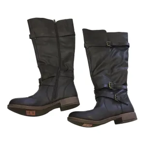 Animal Spot Boots Knee Flats By J G Hook  Size: 10