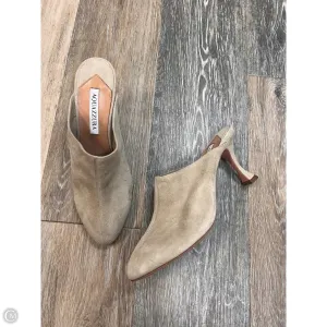 Foam Base Shockproof Shoes Designer By Aquazzura In Taupe, Size: 8/38