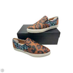 Seamless Inner Sleeve Lift Up Shoes Designer By Coach In Animal Print, Size: 6