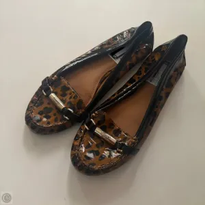 Universal Fit Toe box Shoes Designer By Coach In Animal Print, Size: 9.5
