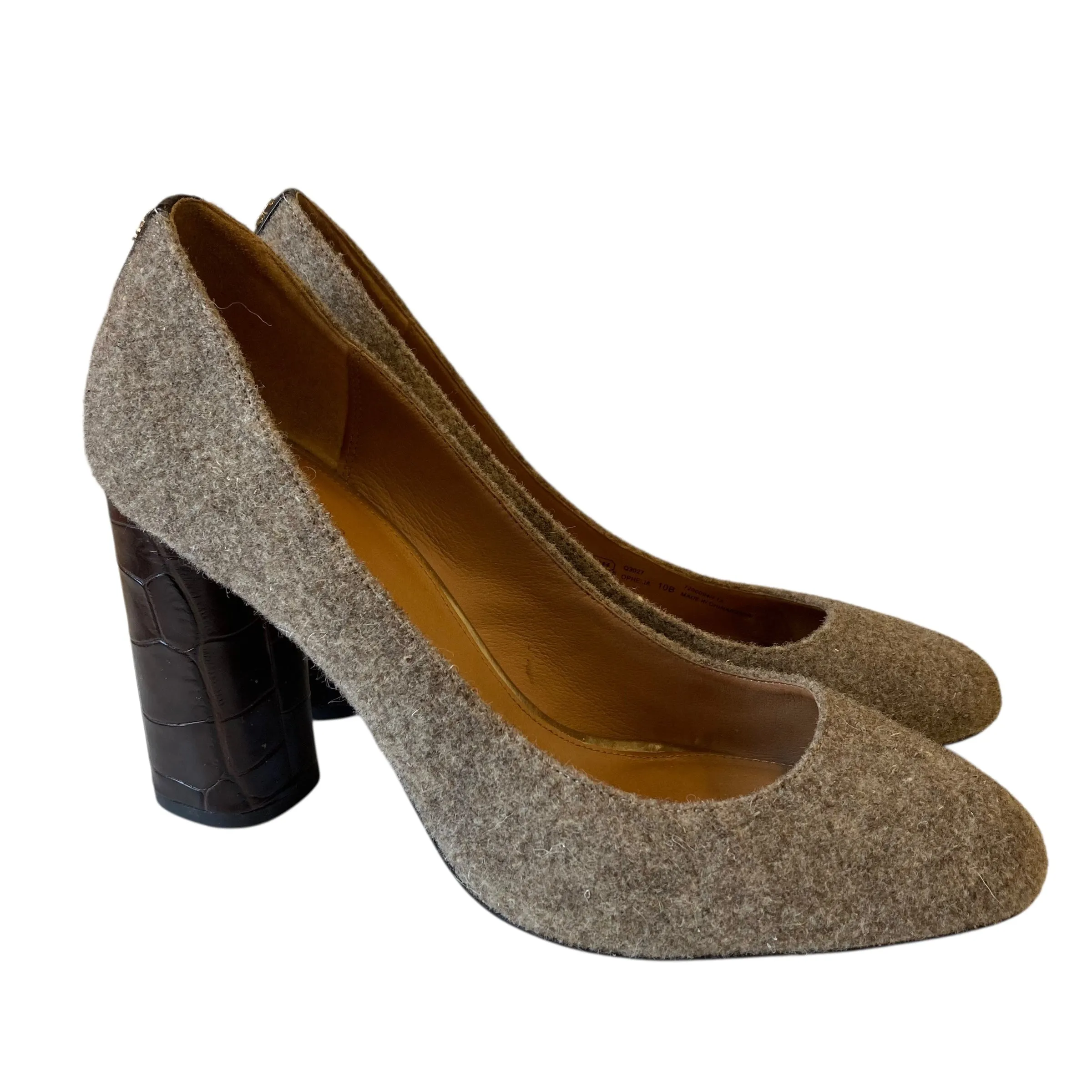 Retro Core Star Edge Shoes Designer By Coach In Beige, Size:10