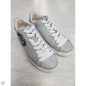 Easy Fasten System Old School Shoes Designer By Coach In Blue, Size: 6