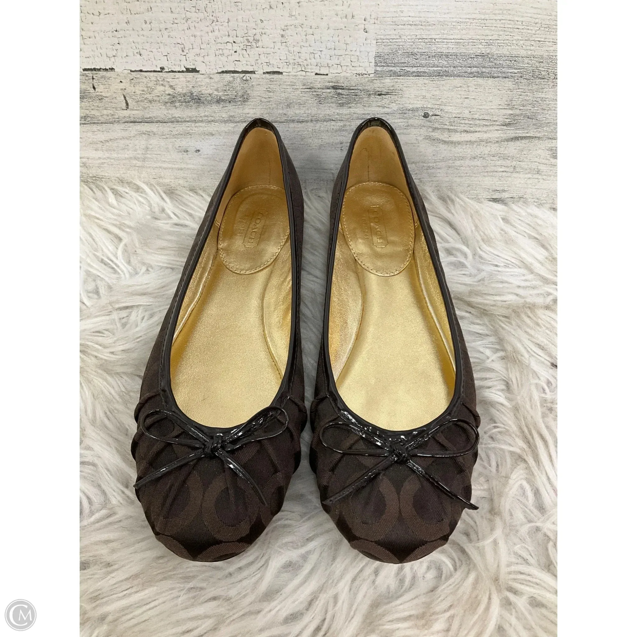 Shoes Designer By Coach In Brown, Size: 8 Ergonomic Cold Weather