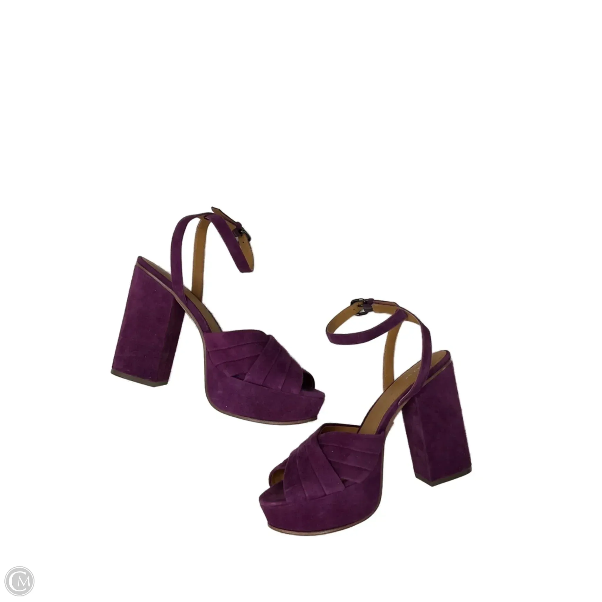 Shoes Designer By Coach In Purple, Size: 8 Season Ease