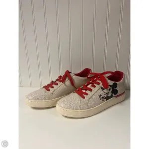 Easy Wear Earth Tone Shoes Designer By Coach In Red, Size: 9