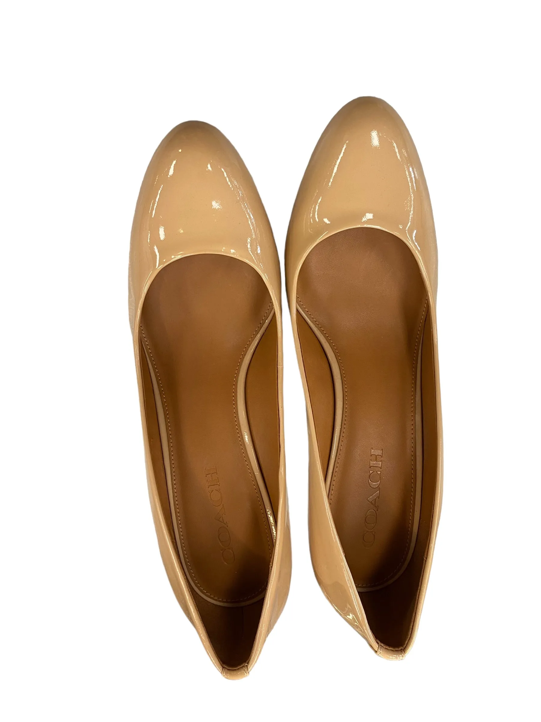 Shoes Designer By Coach In Tan, Size: 10 Fresh Drop Spring Jump