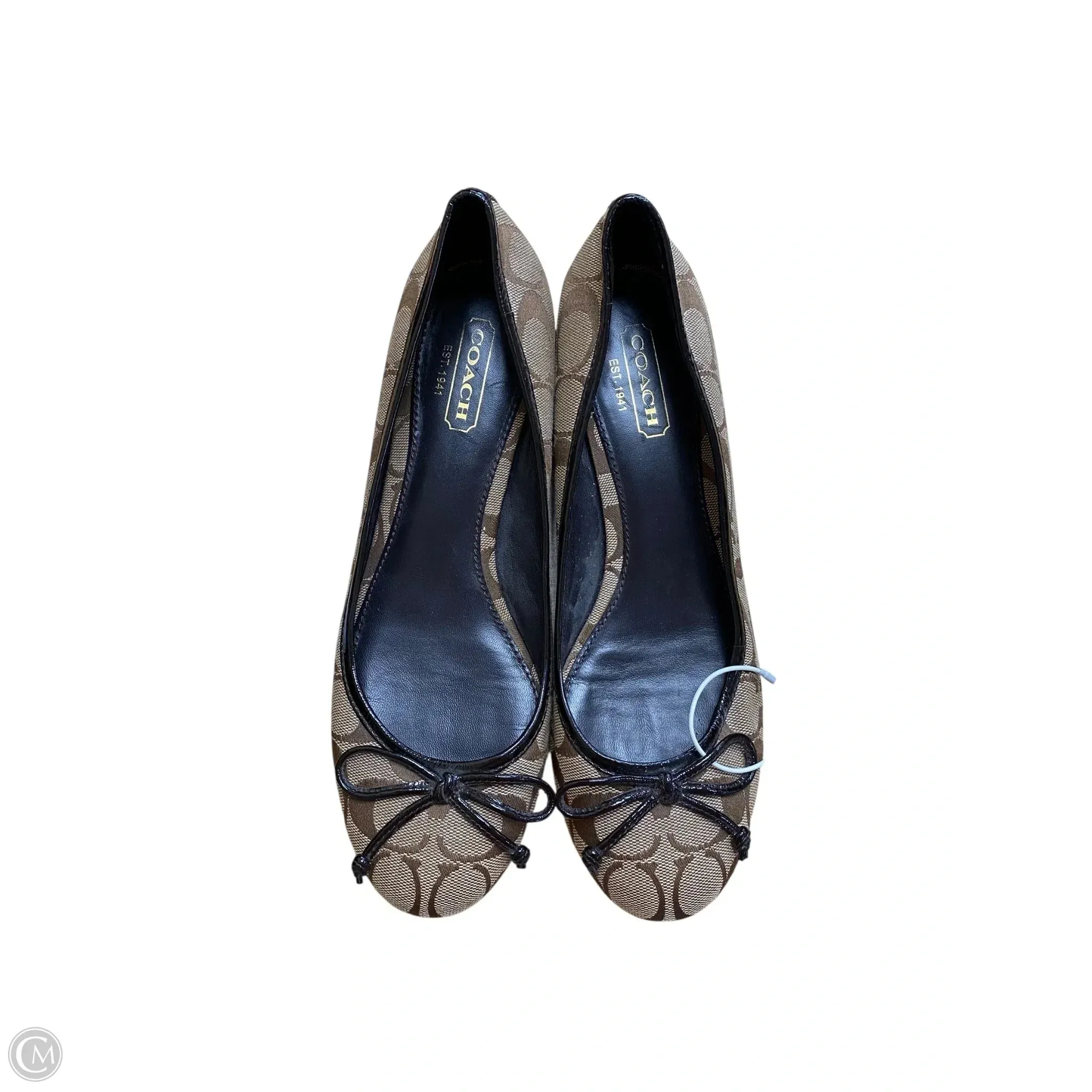 Shoes Designer By Coach In Tan, Size: 9 Breathable mesh