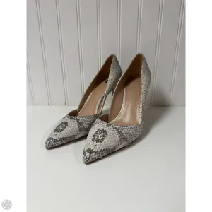 Shoes Designer By Diane Von Furstenberg In Snakeskin Print, Size: 5.5 Cushioned Footbed Vertical Compression Zones