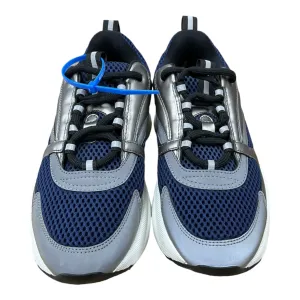 Shoes Designer By Dior In Blue & Grey, Size: 6.5 Fashion Edge Sun Glow