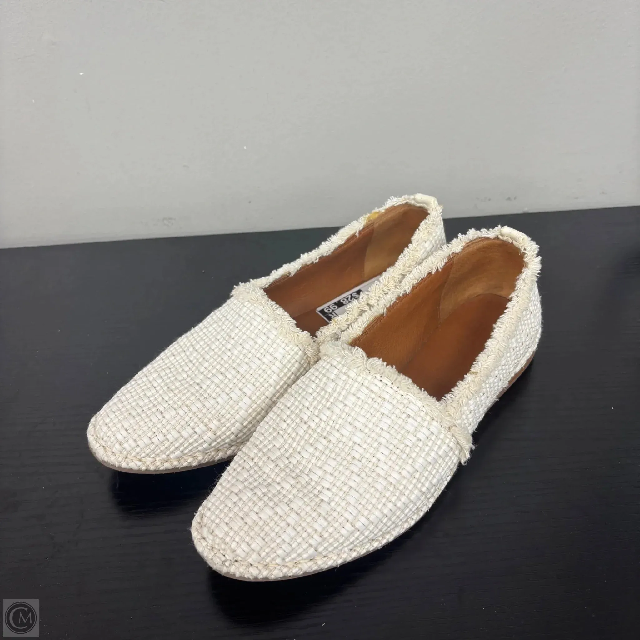 Shoes Designer By Frye In Cream, Size: 6 Water Resistant Construction