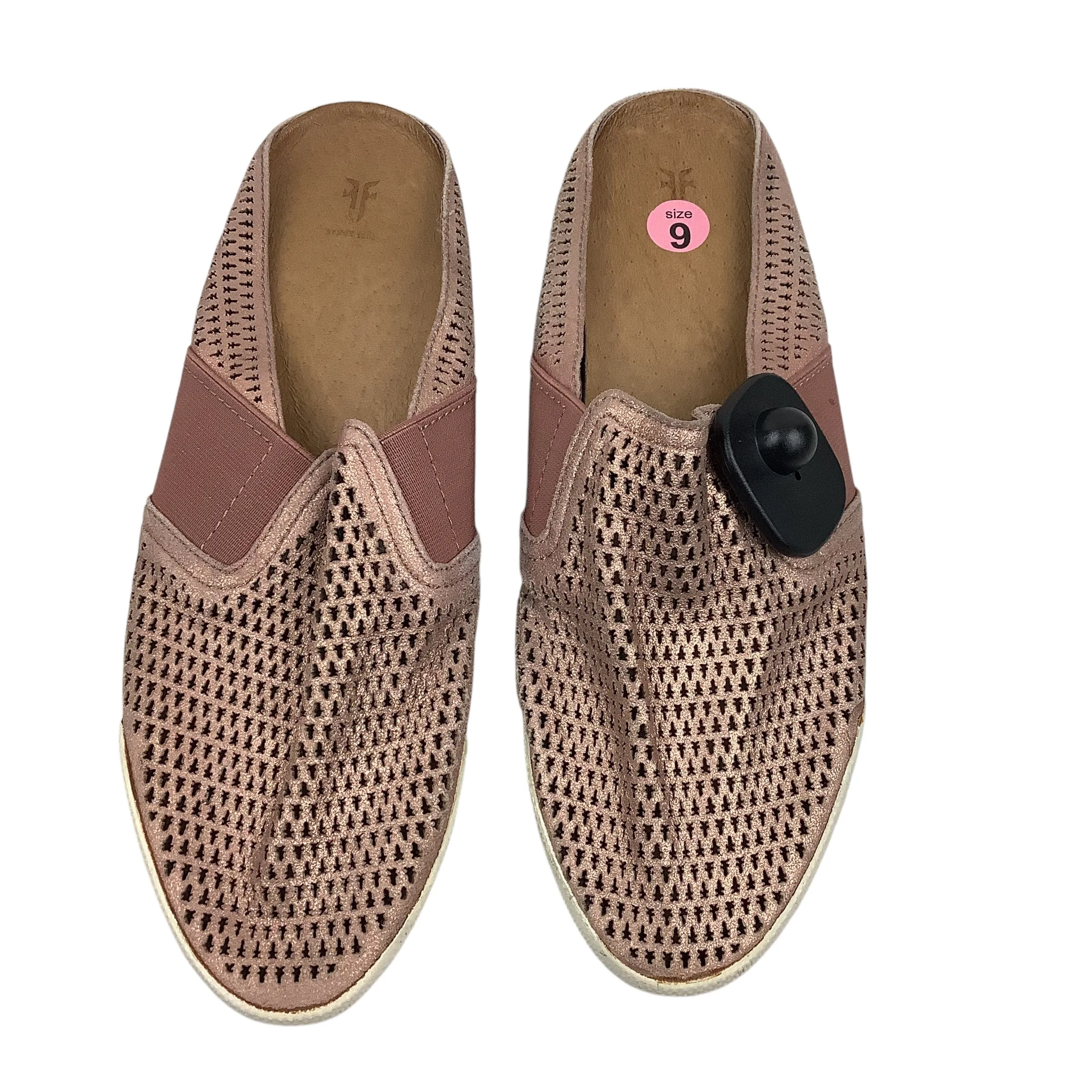 All Comfort Shoes Designer By Frye In Pink, Size: 9