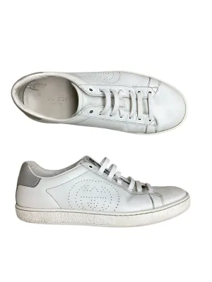 Shoes Designer By Gucci In White, Size: 7 Earth Mood Silent Walk