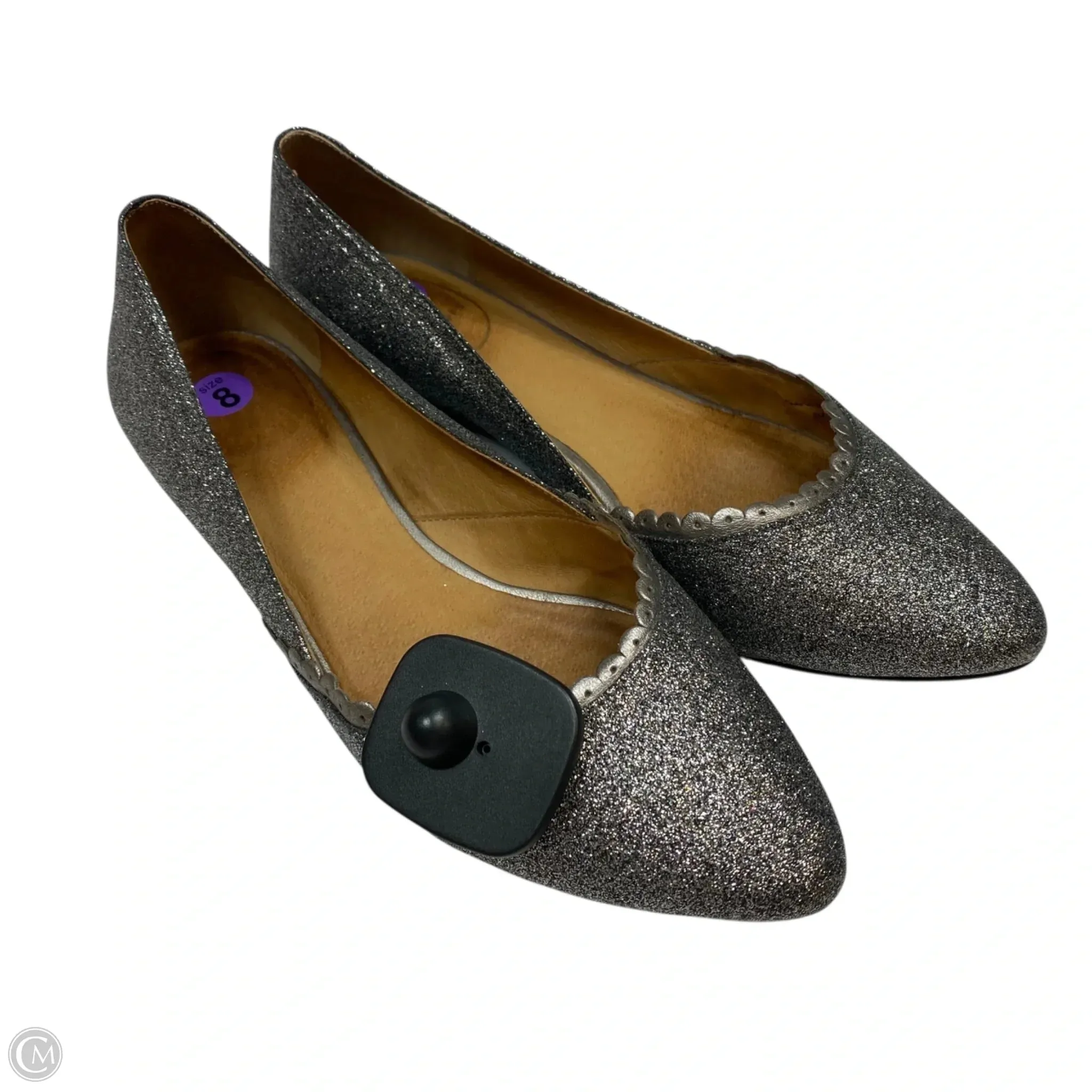 quick dry Shoes Designer By Jack Rogers In Silver, Size: 8