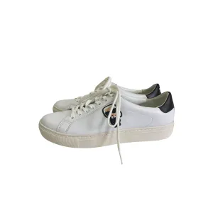 SHOES DESIGNER by KARL LAGERFELD In WHITE, Size: 8.5 Ventilated Mesh Sunny Walks