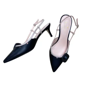 Shoes Designer By Kate Spade In Black & Pink, Size:8.5 design Non Slip Tread Pattern