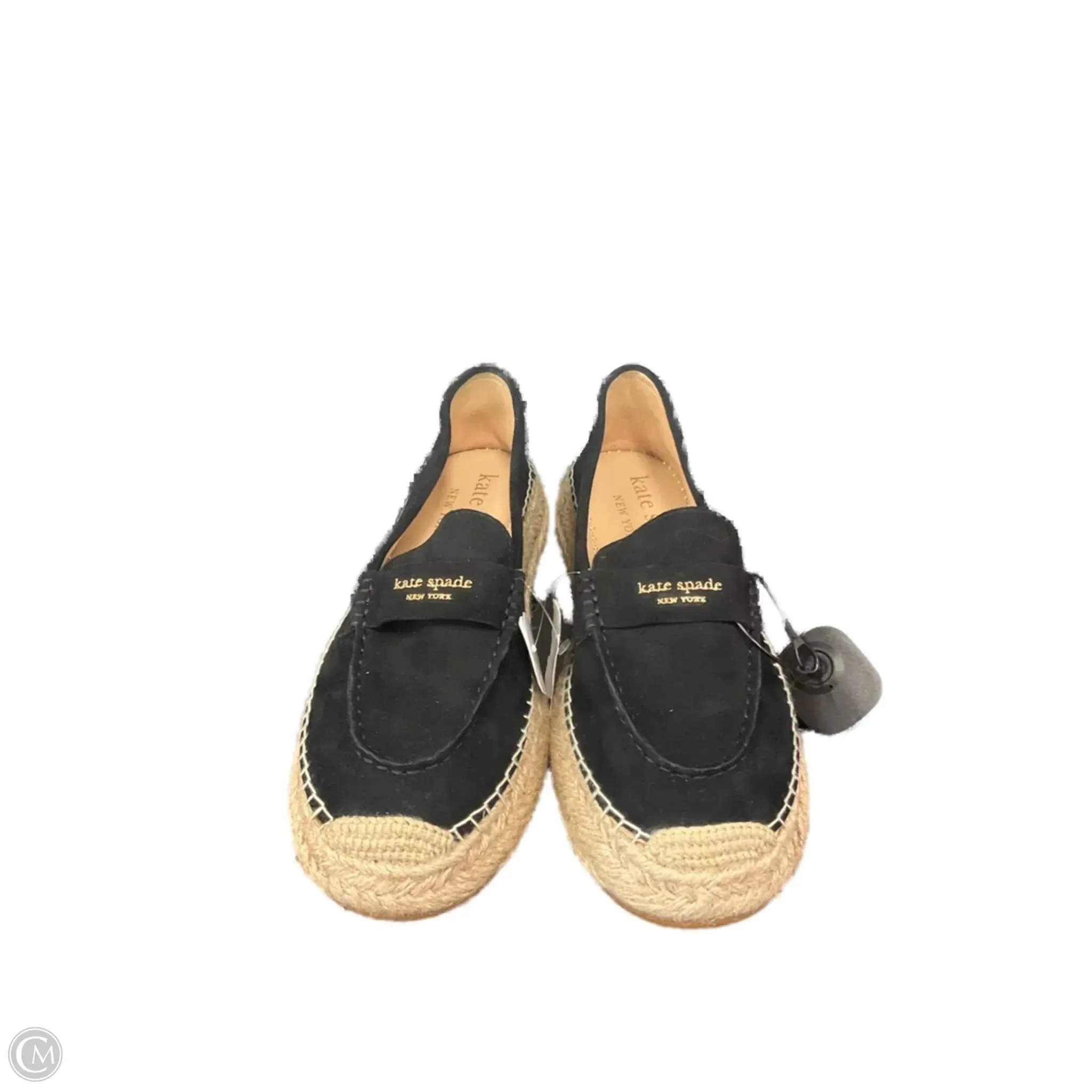 Breathable Lining Shoes Designer By Kate Spade In Black, Size: 10