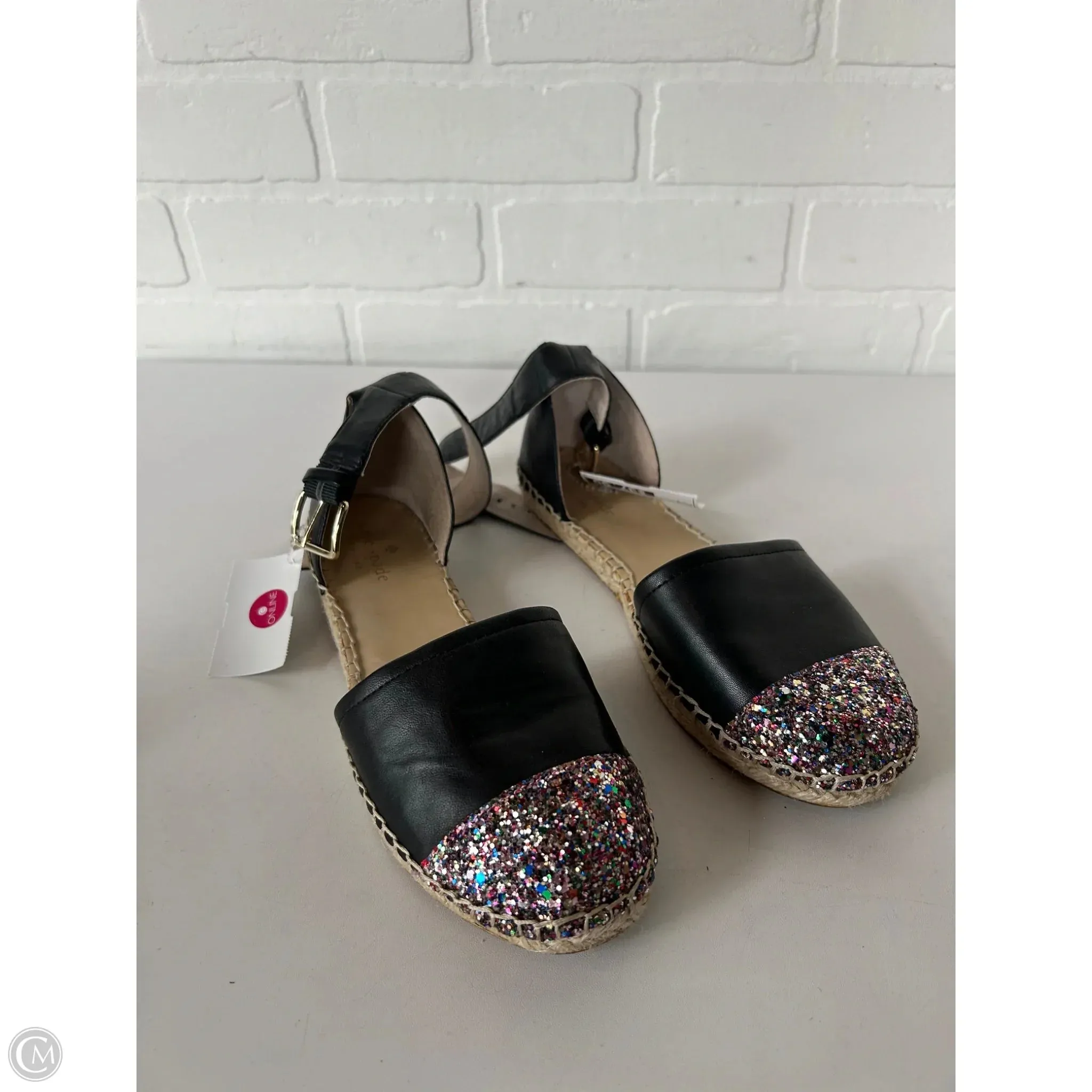 Moisture Wicking Lining Classic Base Shoes Designer By Kate Spade In Black, Size: 7