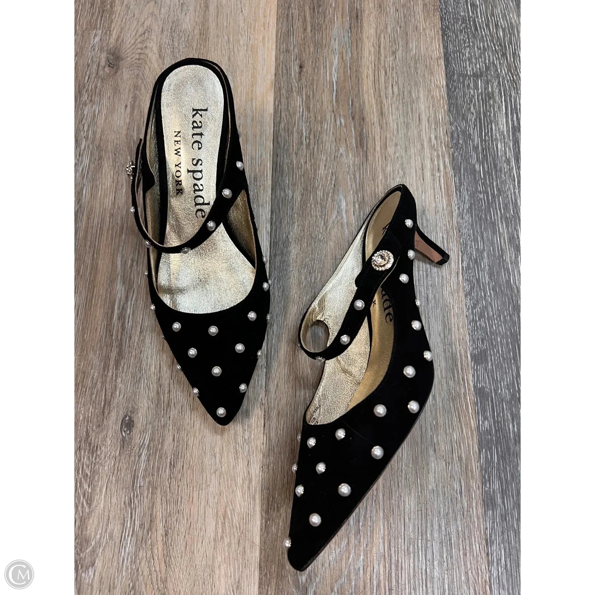 Cool Tone Shoes Designer By Kate Spade In Black, Size: 7