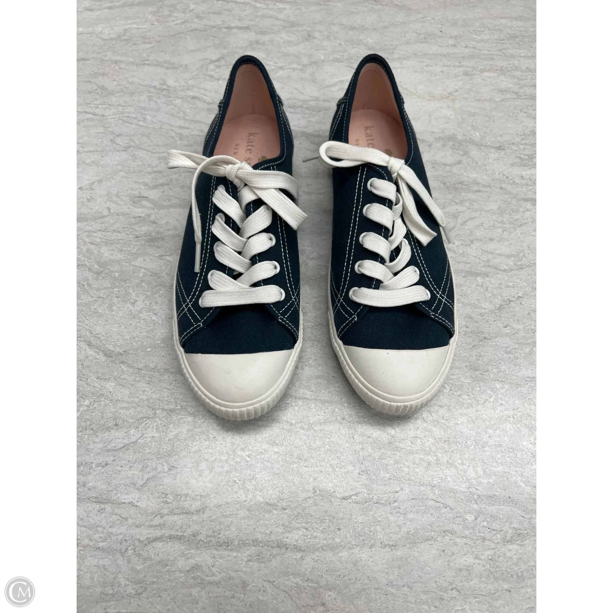 Shoes Designer By Kate Spade In Blue, Size: 8 Padded Comfort Cold Weather