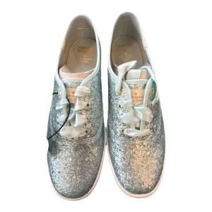 Abrasion Resistant Outsole Shoes Designer By Kate Spade In Blue, Size:9