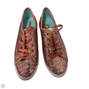 Silent Walk Shoes Designer By Kate Spade In Rose Gold, Size: 7