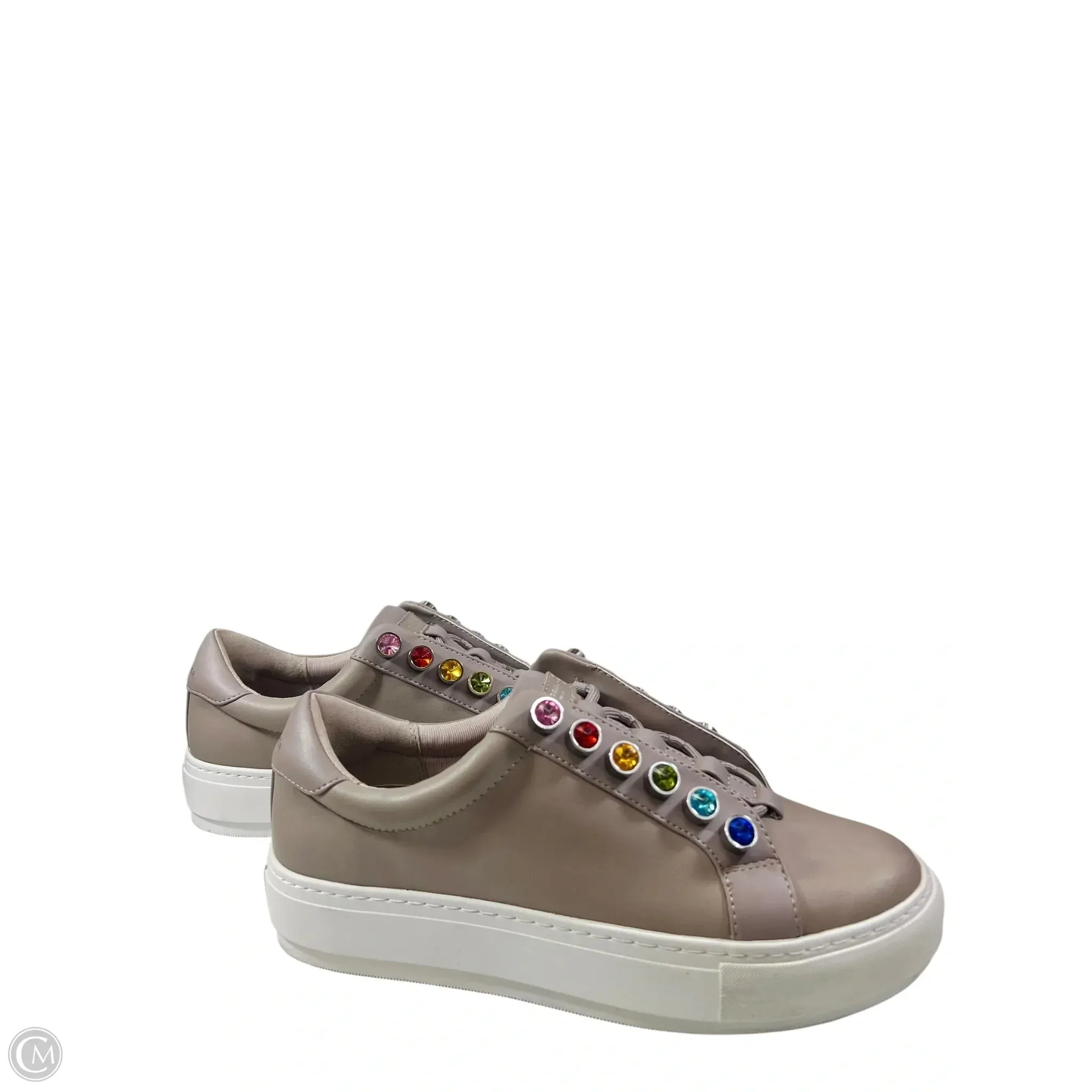 Slip Safe Fast pace Shoes Designer By Kurt Geiger In Taupe, Size: 7