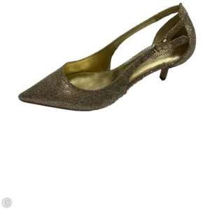 Shoes Designer By Michael By Michael Kors In Gold, Size: 9.5 evening run Look Ready